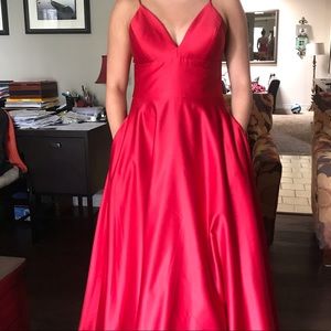 Prom dress...red long prom/formal beautiful dress